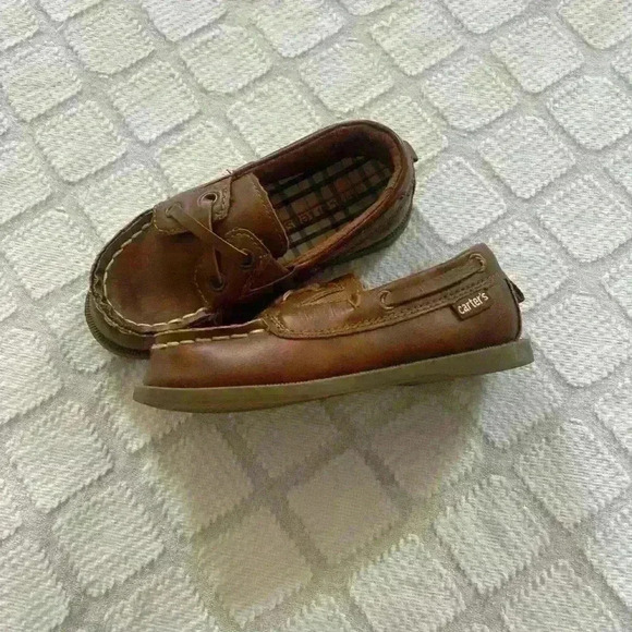 Carters penny loafers boys size 8 - Picture 3 of 7